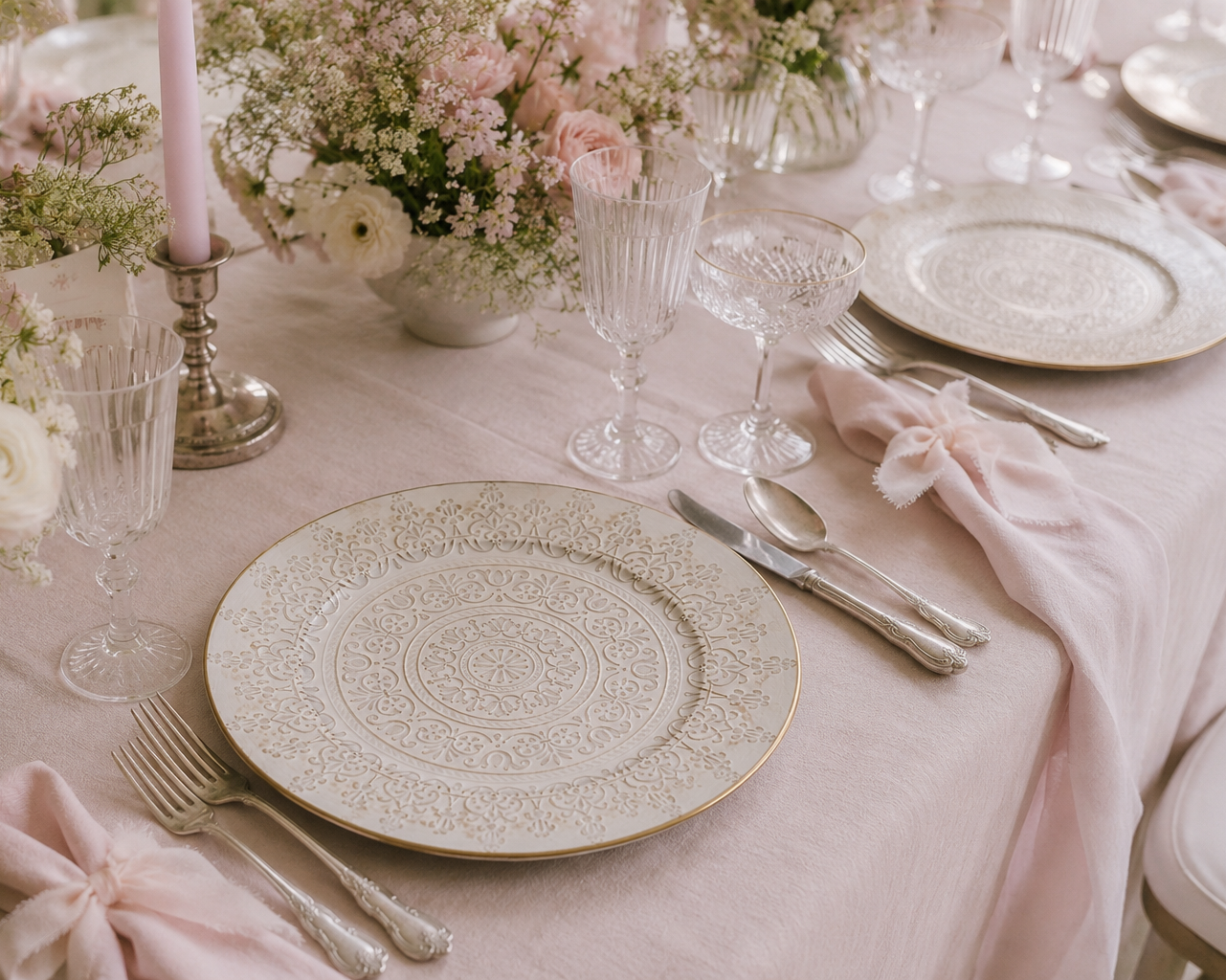 Marie Antoinette Charger Plate
